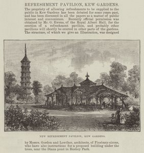 Ny forfriskningspavillon, Kew Gardens af Frank Watkins